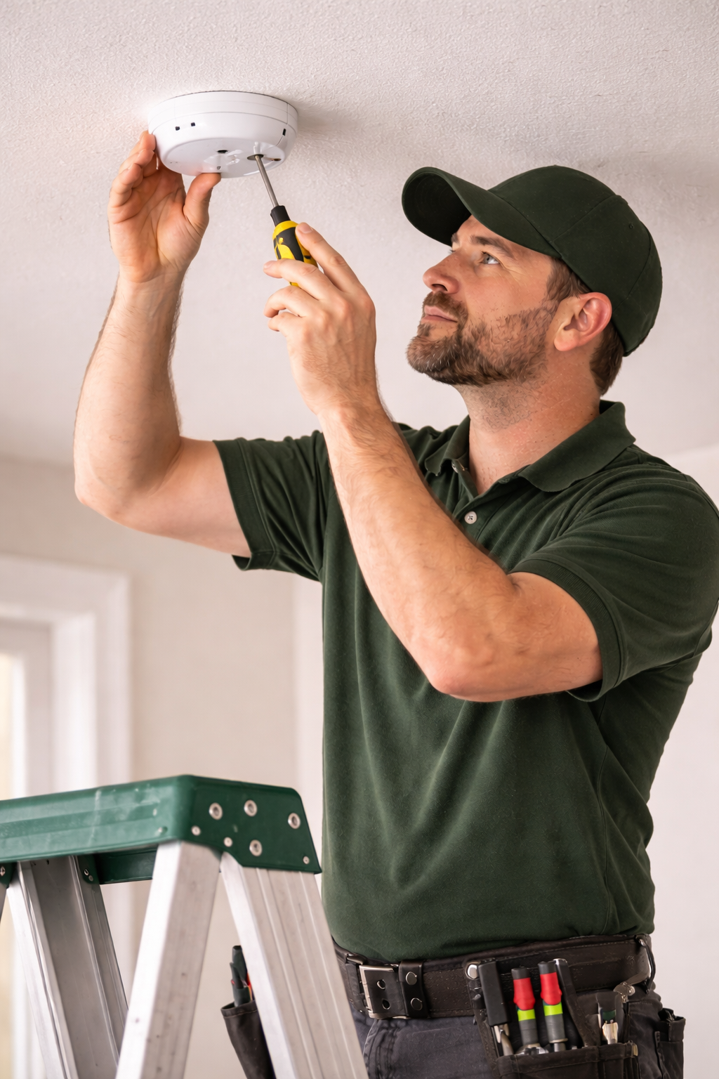 Smoke & Carbon Monoxide Detectors infographic